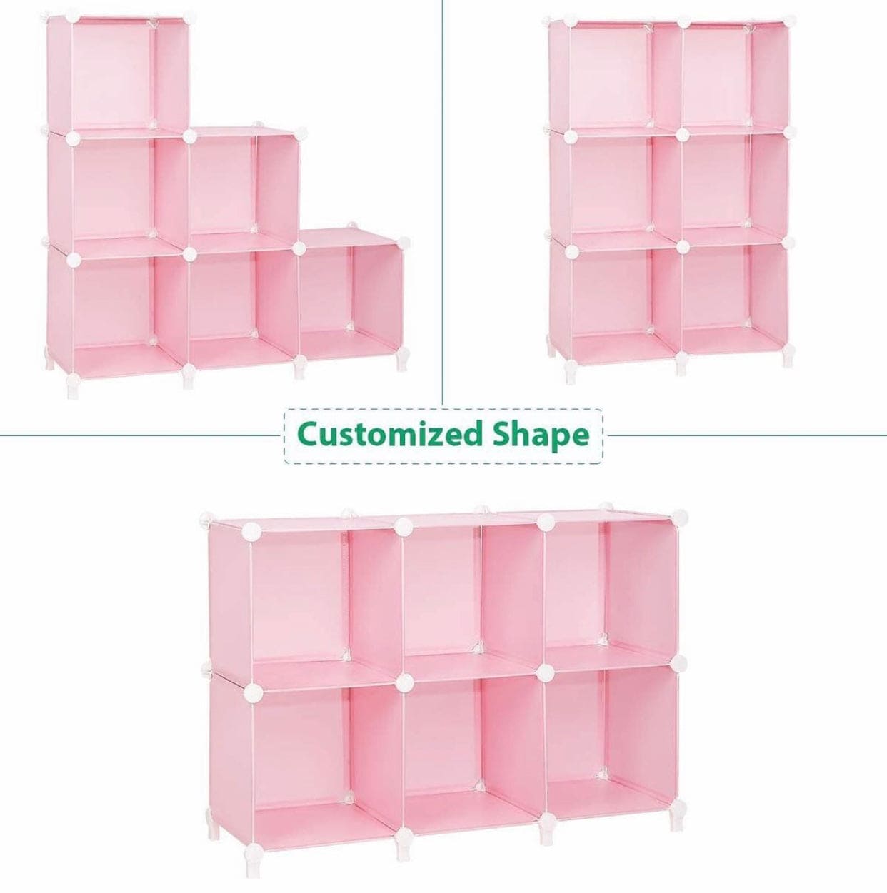 Multipurpose 6 Cubes Portable Wardrobe Cabinet, Clothes Storage Organizer Almirah, 6-Cubes Closet Organizer With Doors, Cute Baby Portable Closet Bedroom Almirah Multipurpose 6 Cubes Portable Wardrobe Cabinet, Clothes Storage Organizer Almirah, 6-Cubes Closet Organizer With Doors, Cute Baby Portable Closet Bedroom Almirah